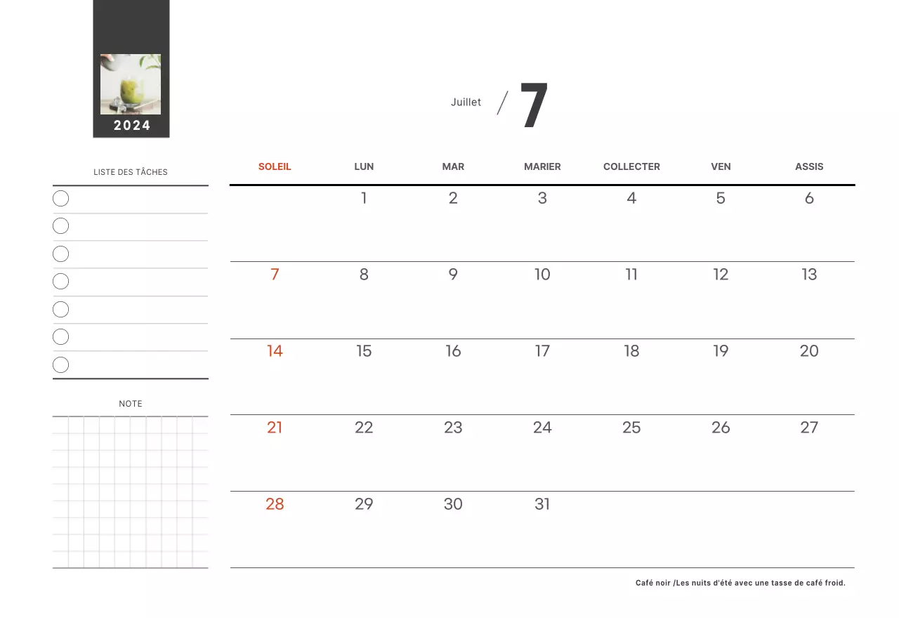 Un café sentimental blanc et marron