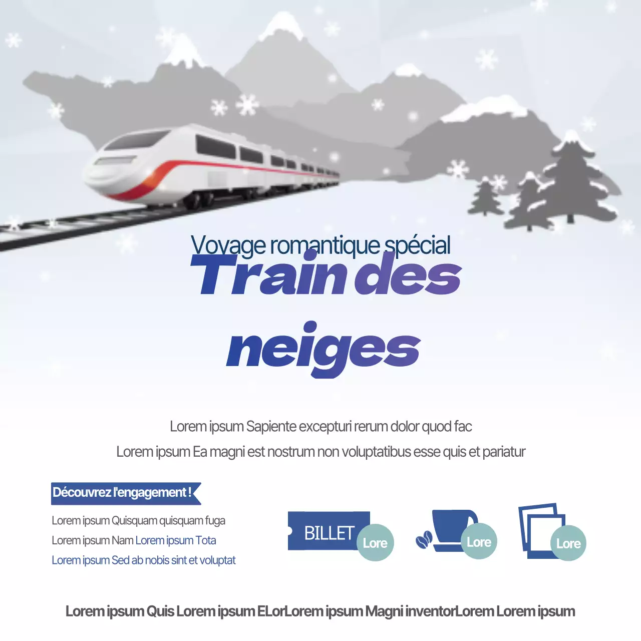 Train des neiges