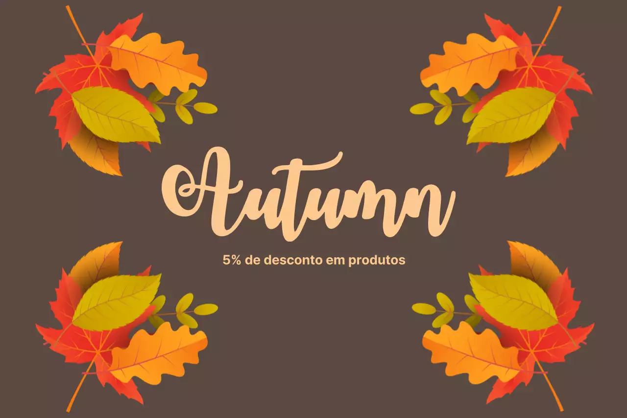 5% de desconto em produtos