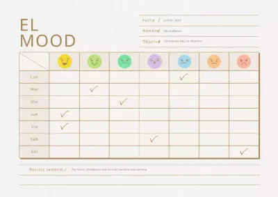 Una mesa de día limpia y de color beige