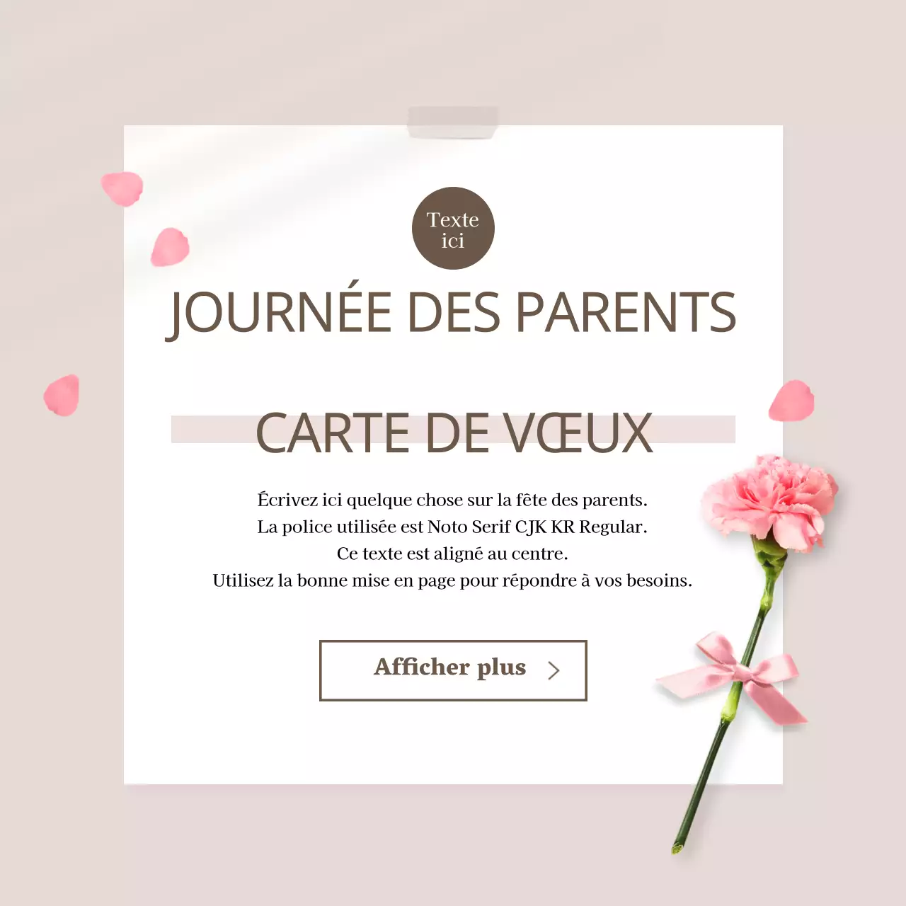 Merci aux prestataires de soins de santé