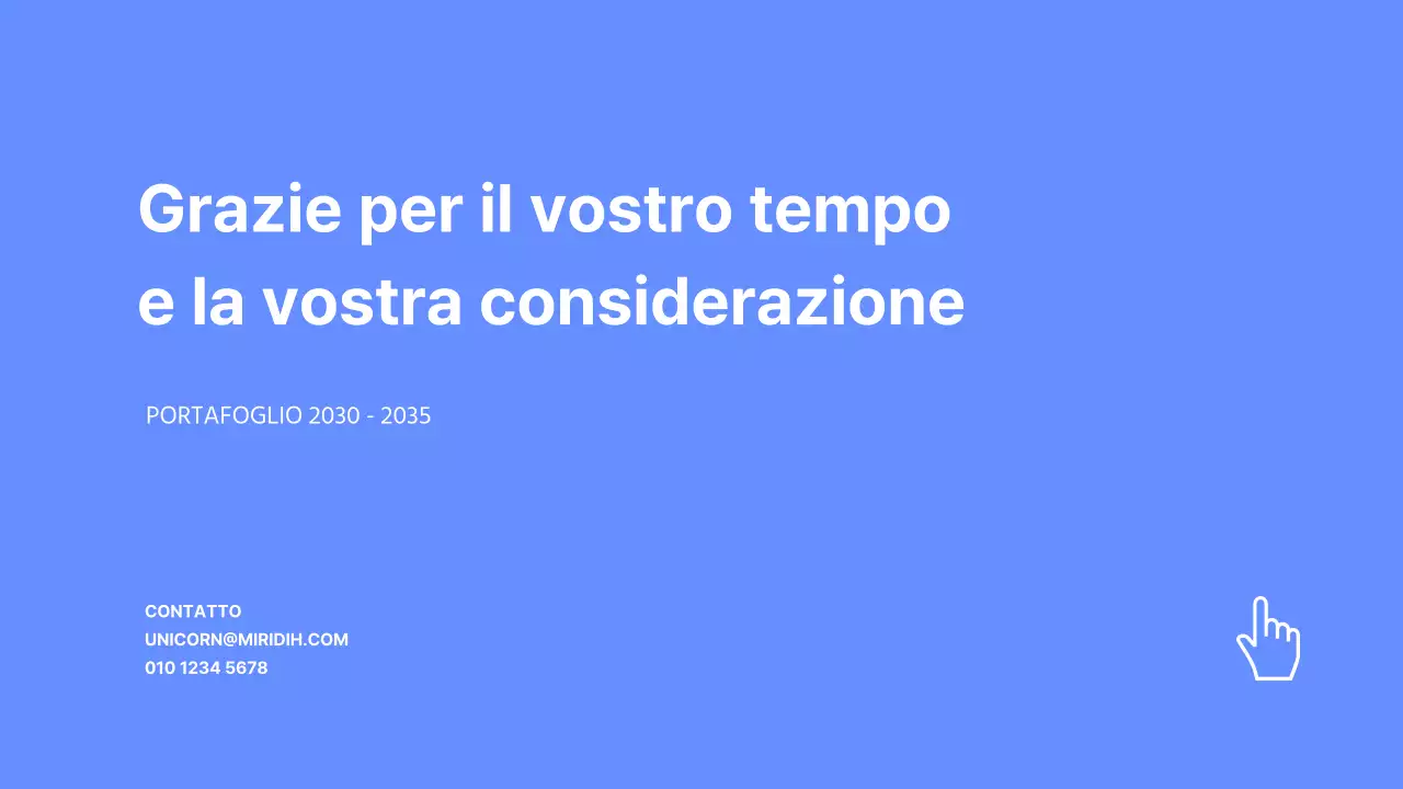 Portafoglio sviluppatori in blu