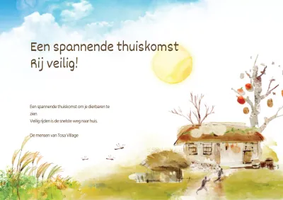 Een spannende thuiskomst