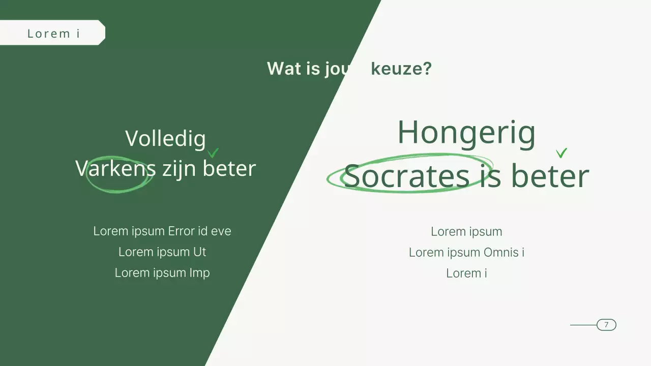 Presentatie boekenclub groengetinte filosofie