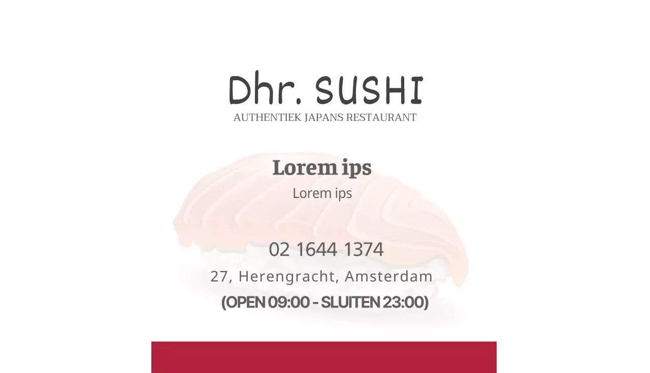 Meneer Sushi