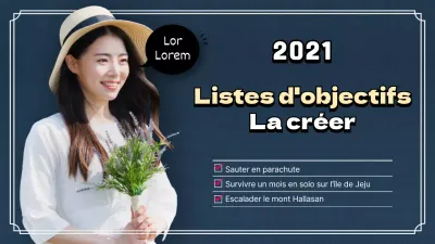 Une liste de choses à faire pour la nouvelle année