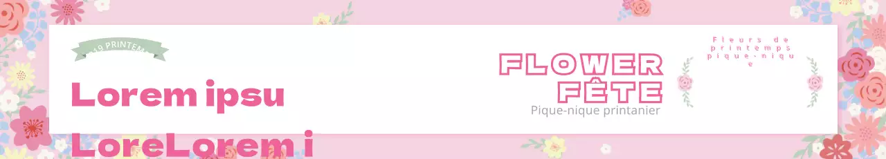 Bannière Picnic_Garo à fleurs printanières