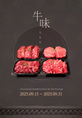 Hanwoo Set Sonderausstellung