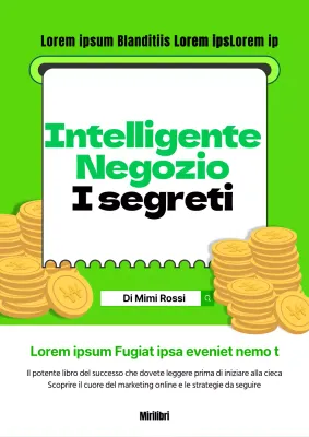 Libri di auto-aiuto di tendenza in verde lime per il side hustle