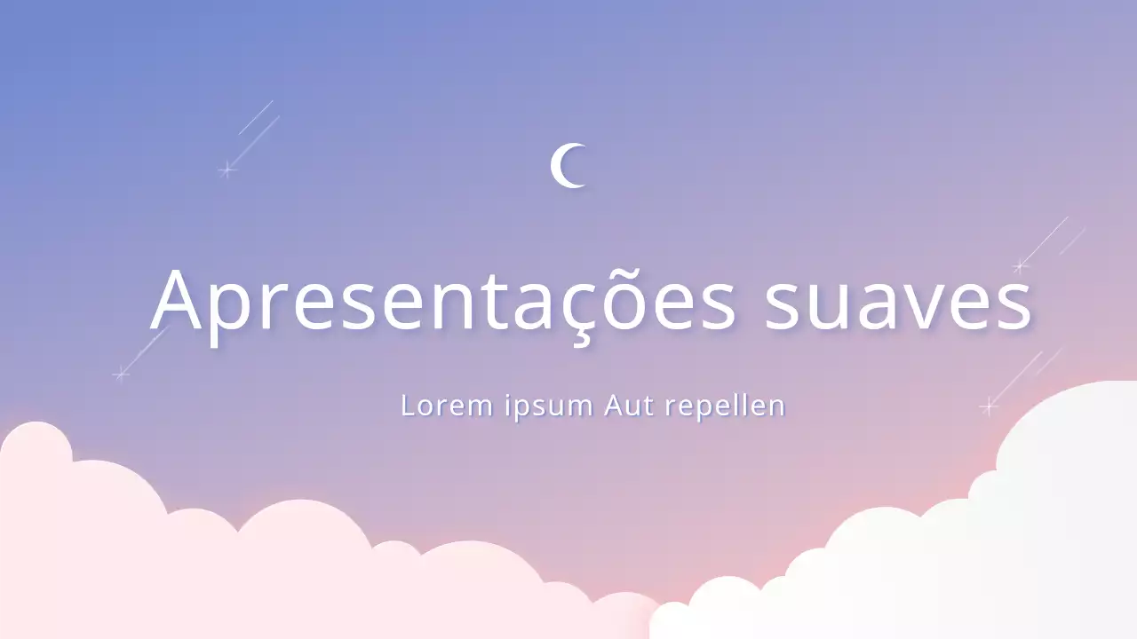 Pinkvora Nuvem Fofa Gradiente