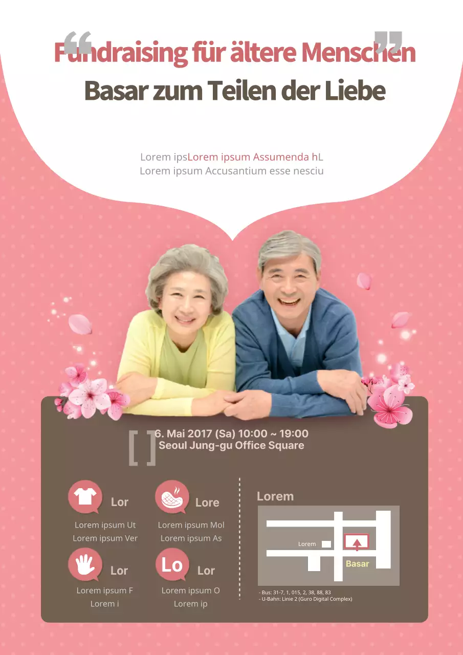 Basar zum Teilen der Liebe