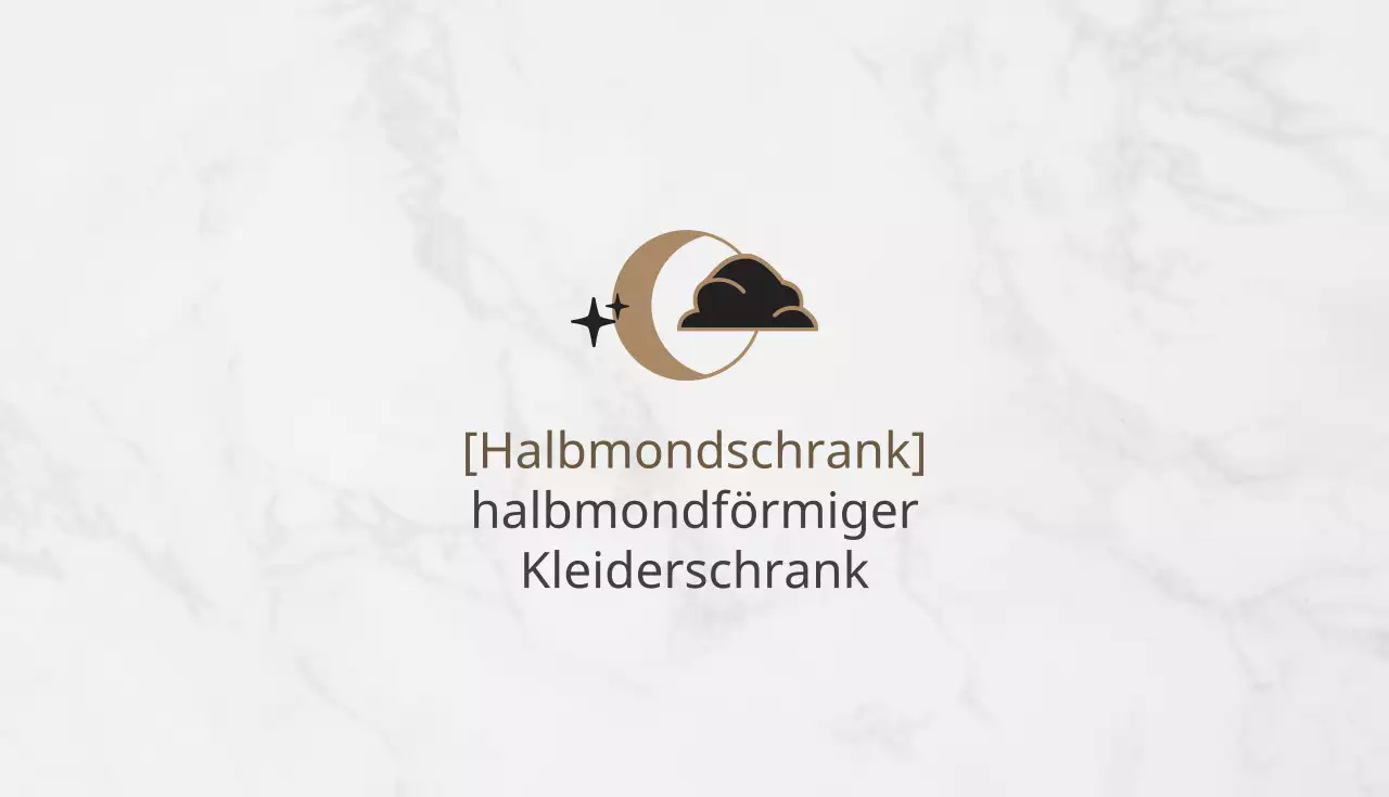 Halbmond-Kleiderschrank
