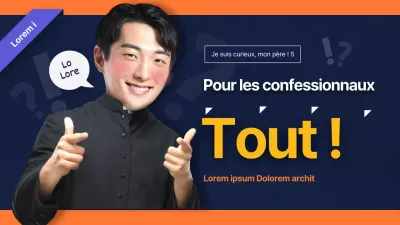 Mise en évidence des vignettes de religion dans des couleurs complémentaires