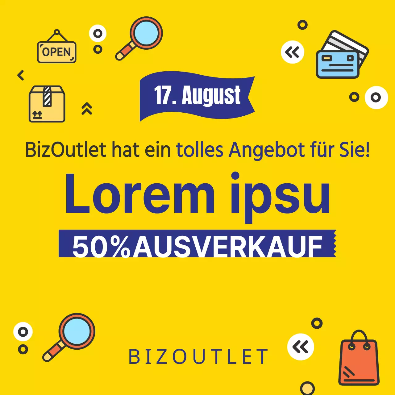 Großer Lagerverkauf