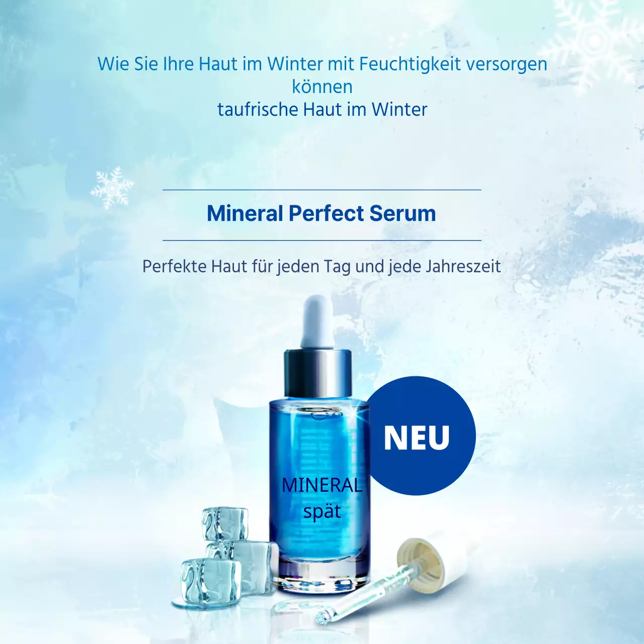 Für taufrische Haut