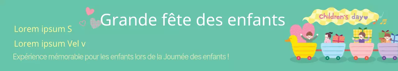 La grande fête des enfants