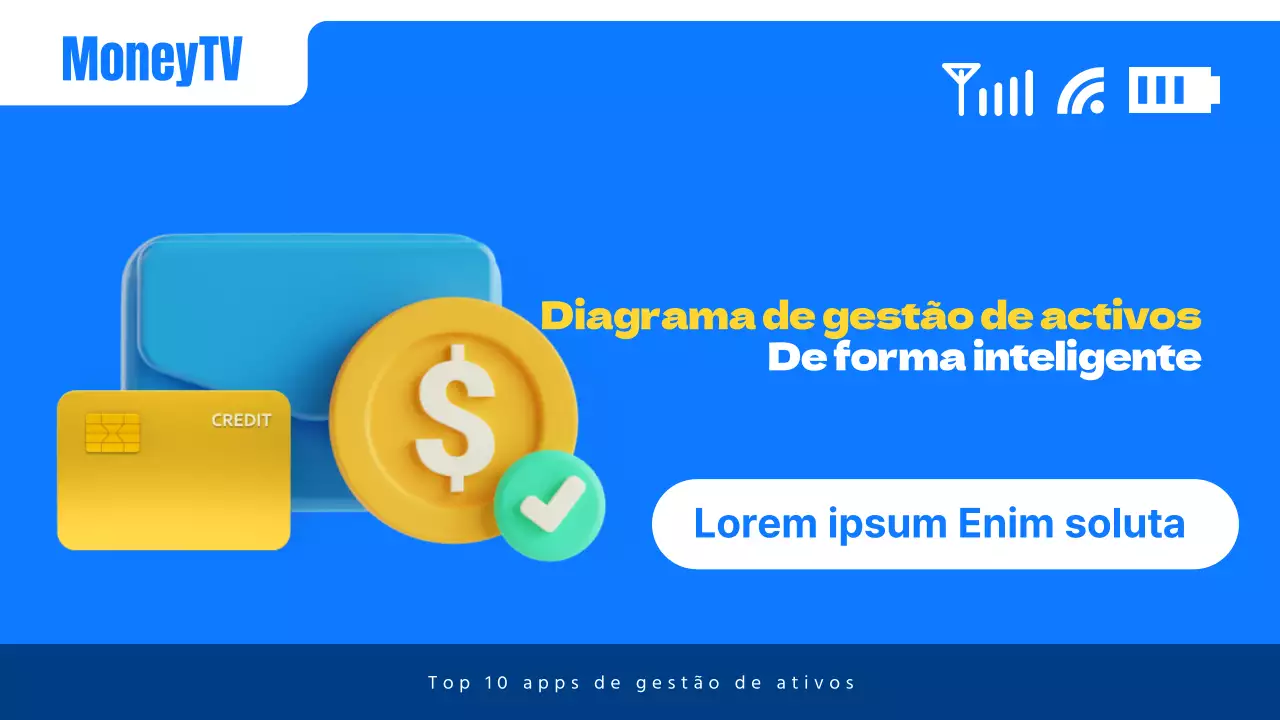 As nossas aplicações simples de gestão do património preferidas em azul
