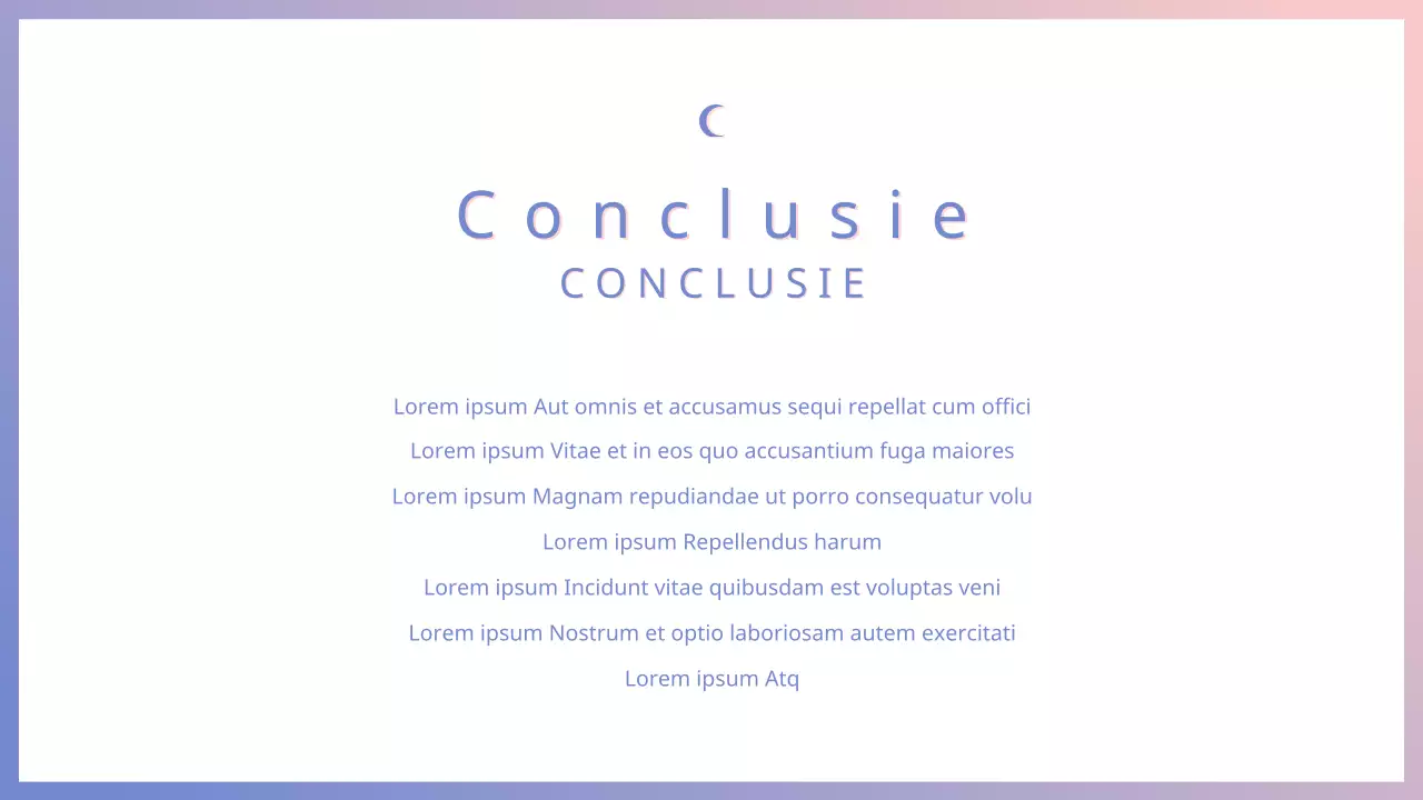 Pinkvora pluizige wolken verloop