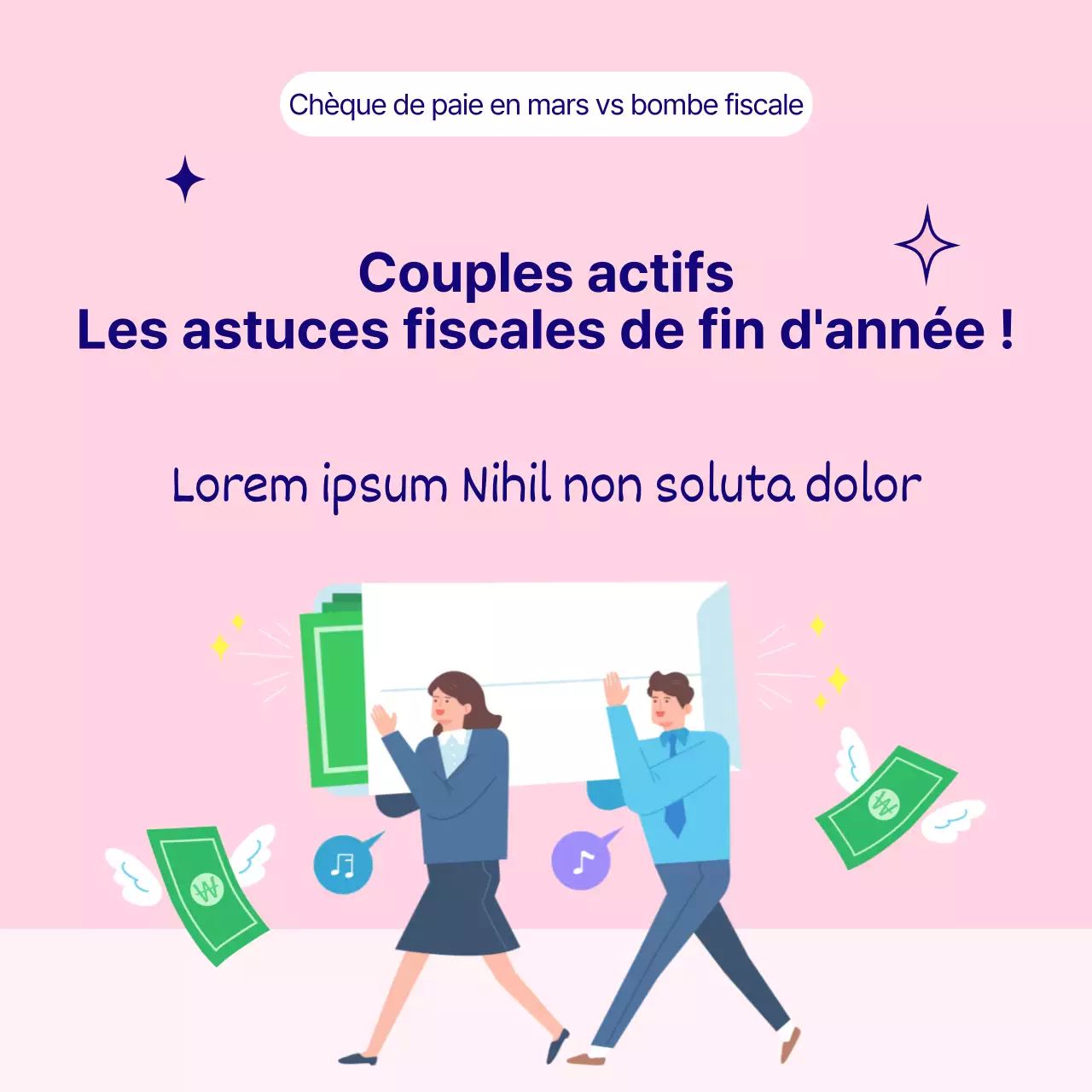 Impôts de fin d'année pour les couples à deux revenus en roseBalance fiscaleStratégiesCrédit d'impôt personnel