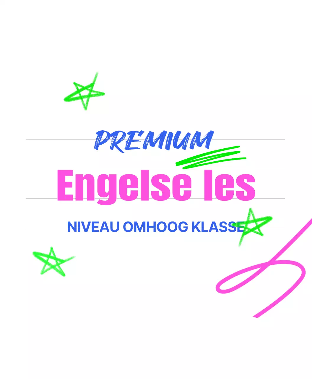 Een kleurrijke en aantrekkelijke blauwe en roze Engelse eco-schooltas