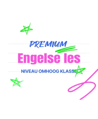 Een kleurrijke en aantrekkelijke blauwe en roze Engelse eco-schooltas