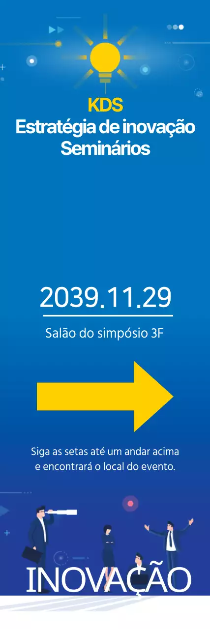 Seminário sobre estratégia de inovação