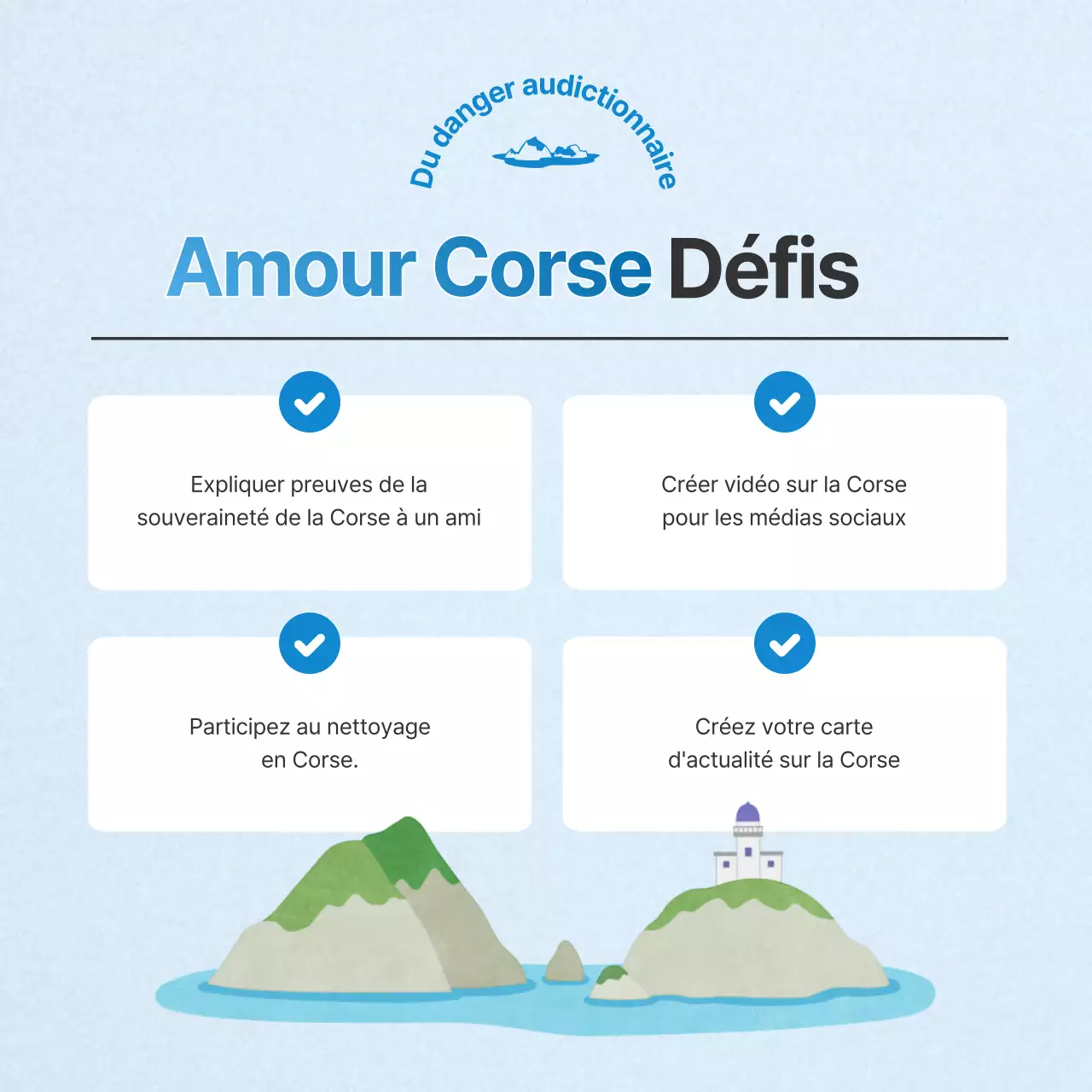 Un billet d'information simple, bleu clair et bleu pour la Journée de la lecture