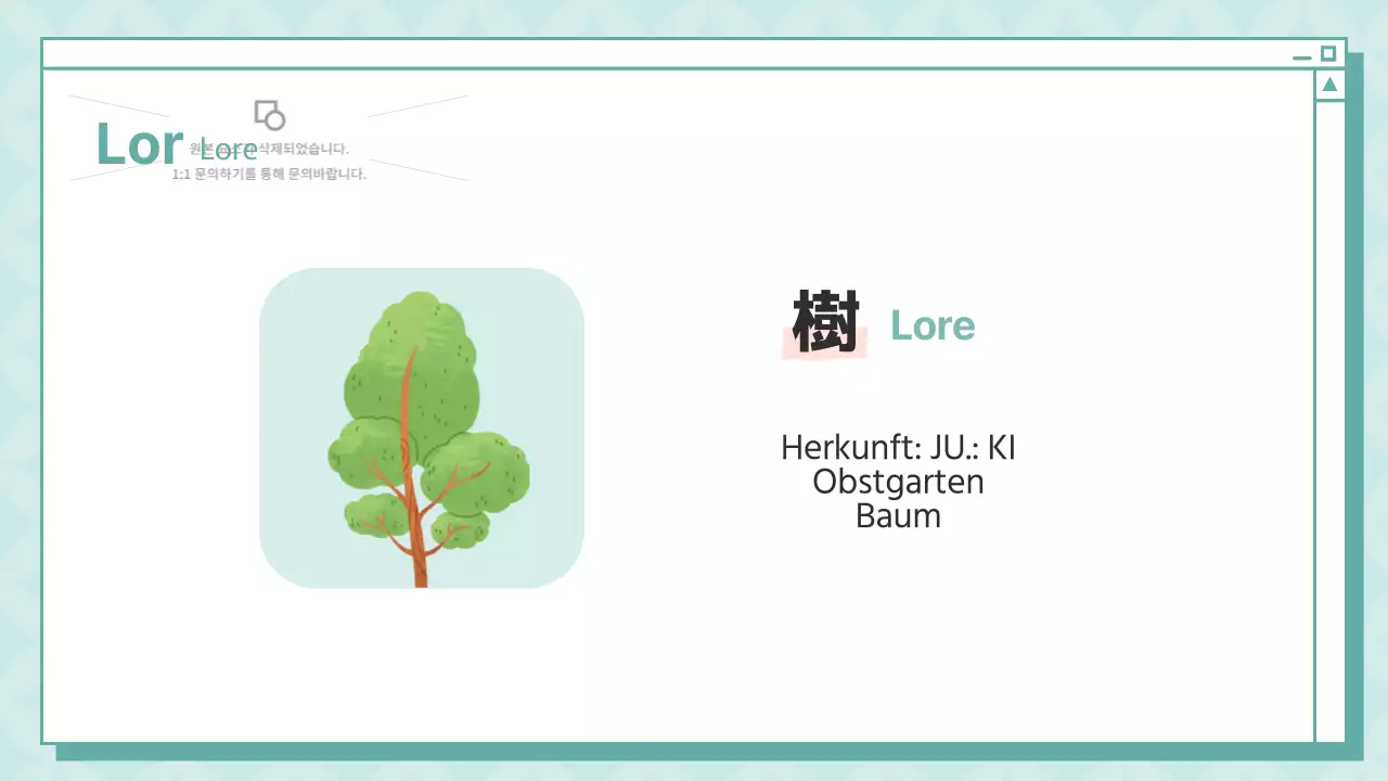 Eine einfache japanische Lektion in Minze und Orange