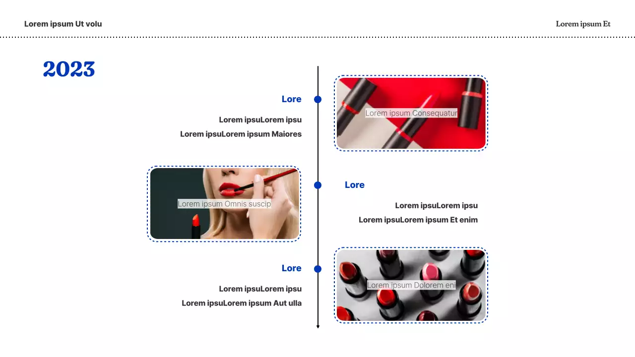 Un semplice business plan in blu