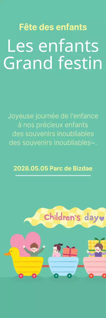 La grande fête des enfants