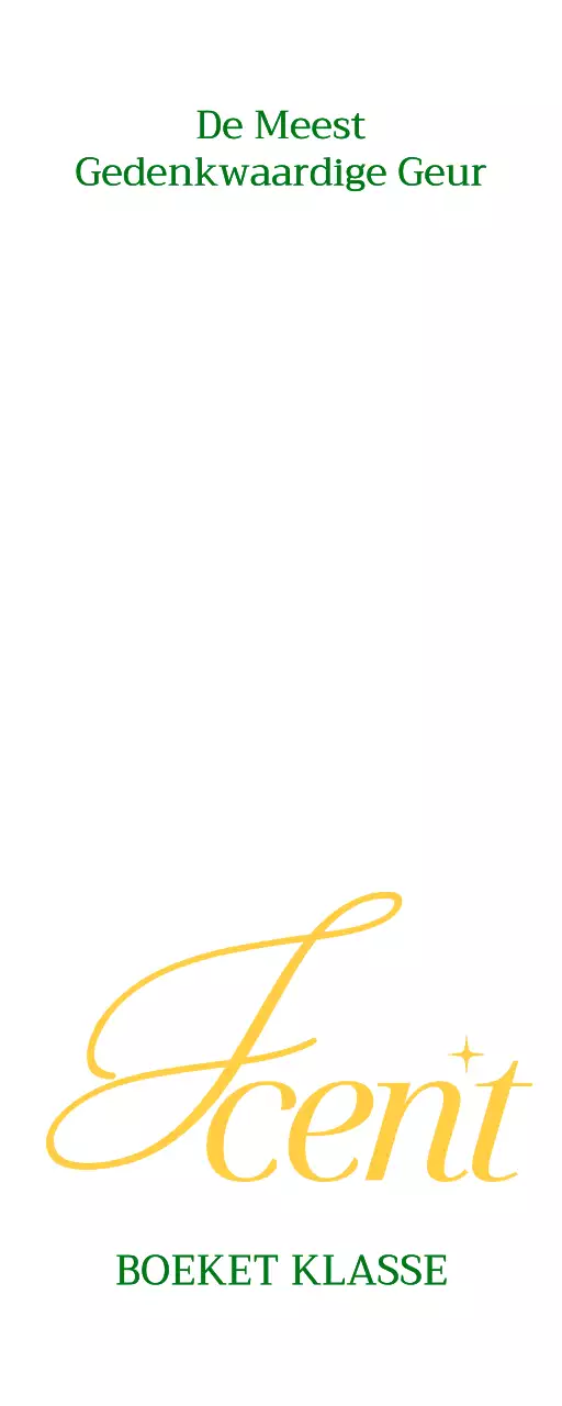 Eenvoudige bloemenwinkel promotie met groene en gele tekst