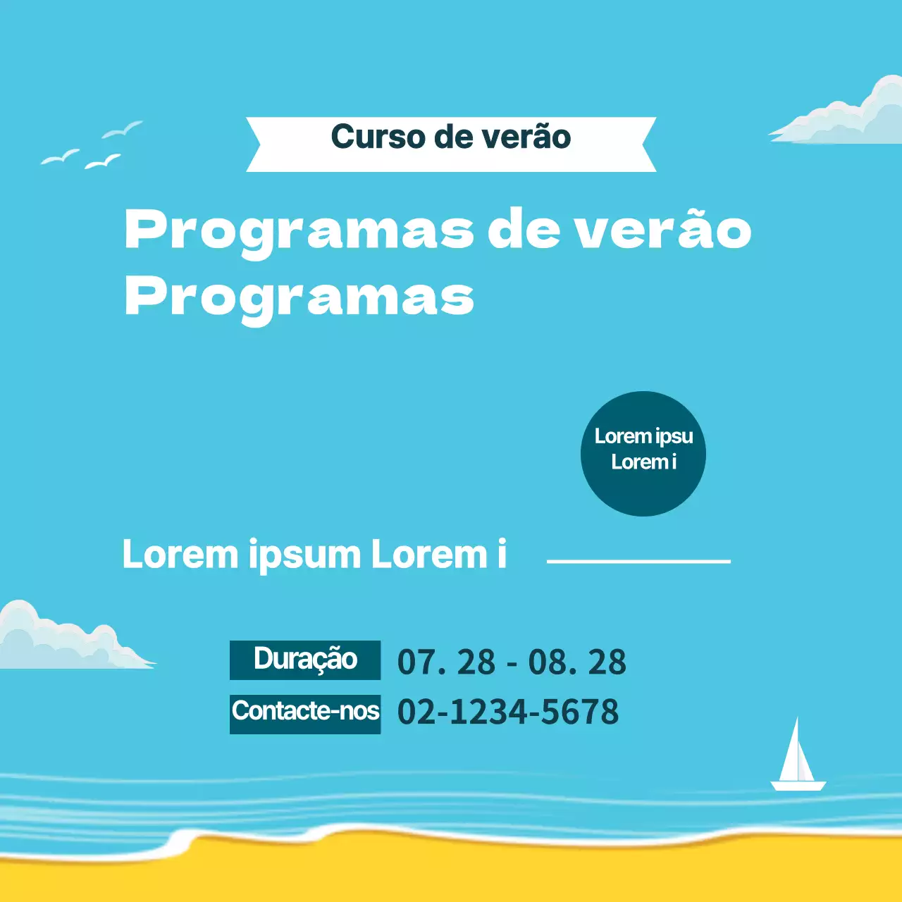 Promoções de verão