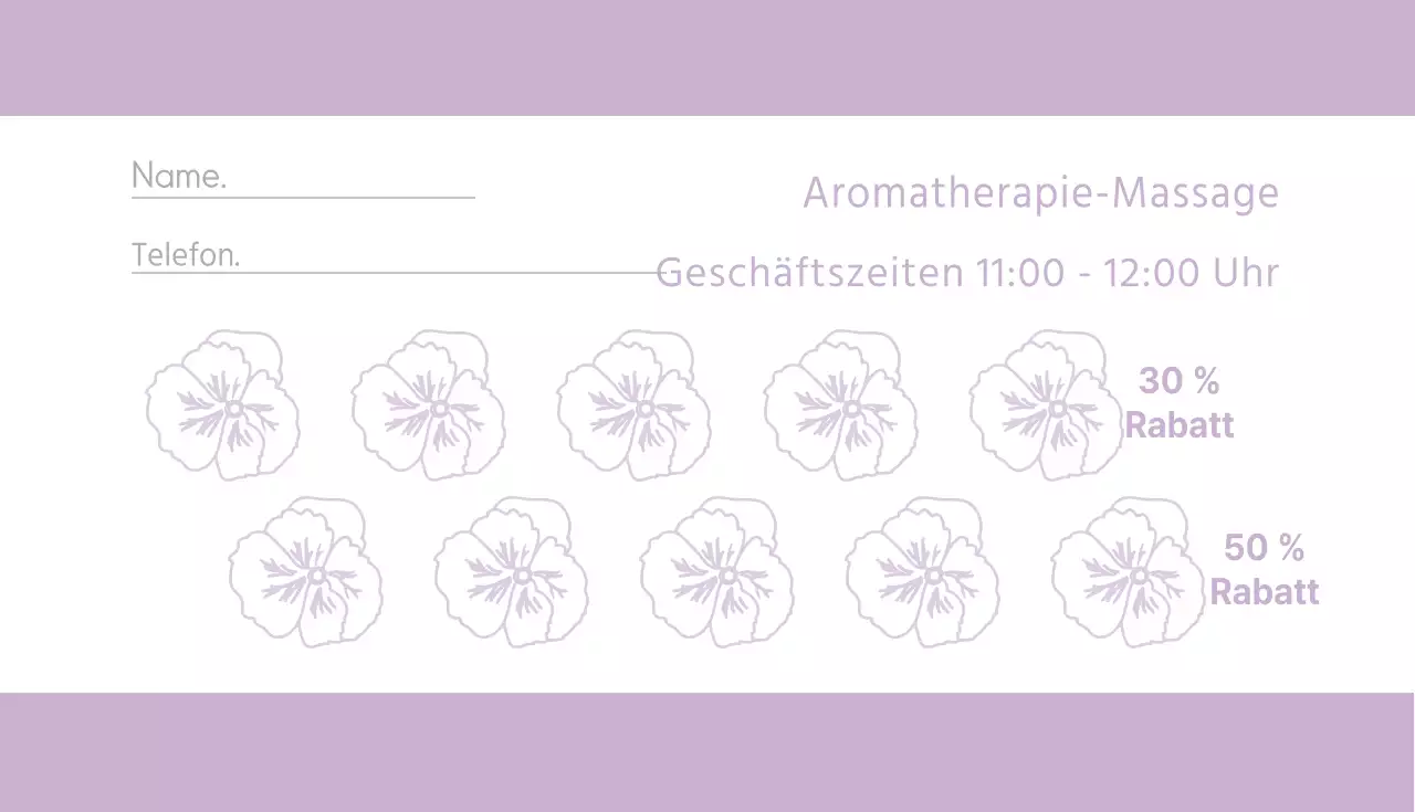 Aromatherapie-Massage