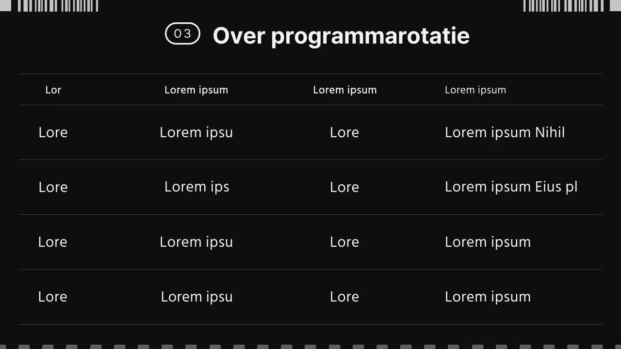 Filmconcept in zwart-wit ter promotie van de Filmacademie