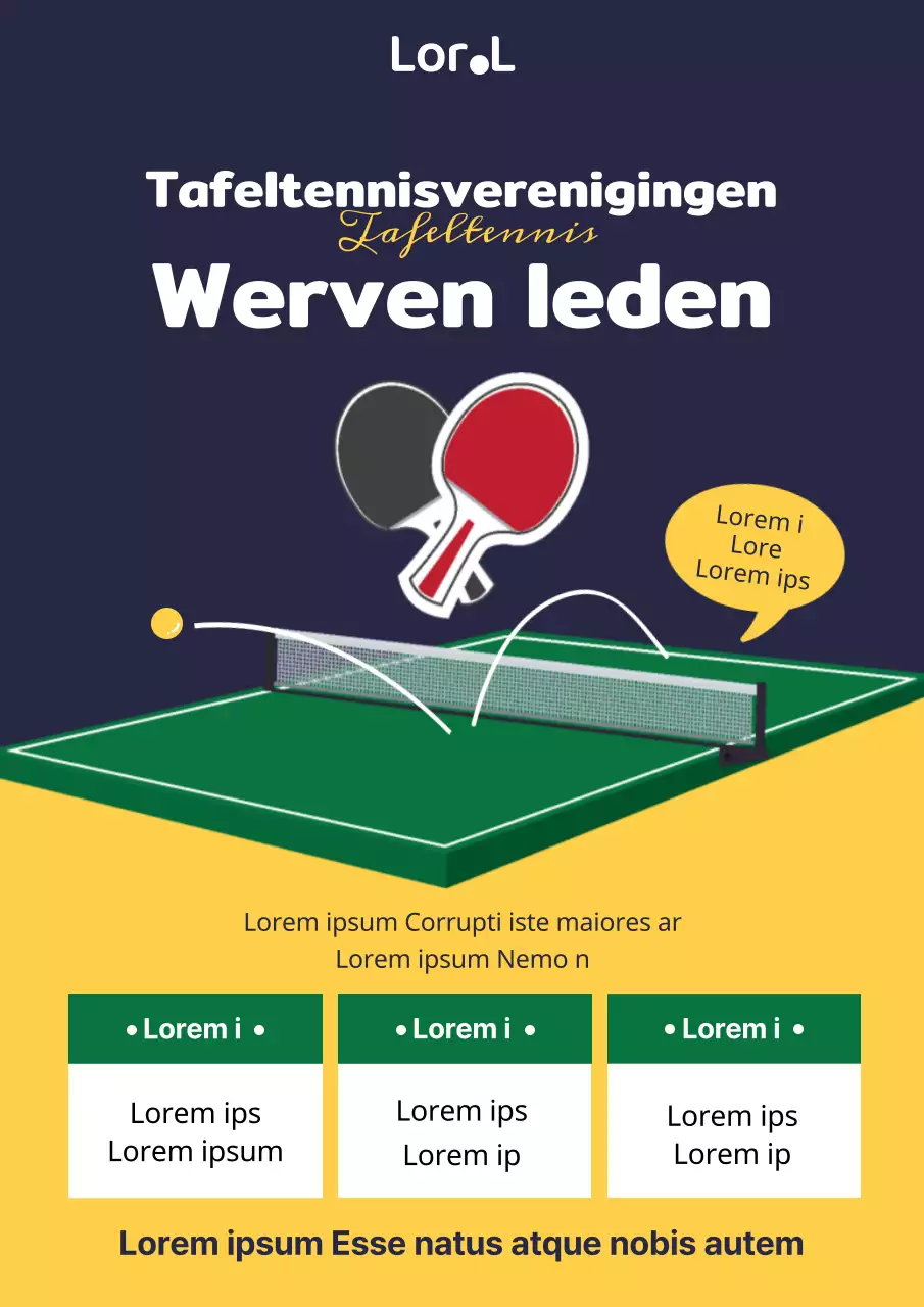 Geel en Groen Illustratie Oproep tot Inzendingen