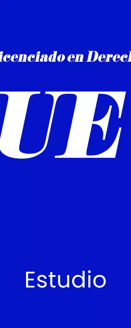 Sencillo rótulo de tienda con texto Blue Studio en azul y blanco y fondo monocromo.