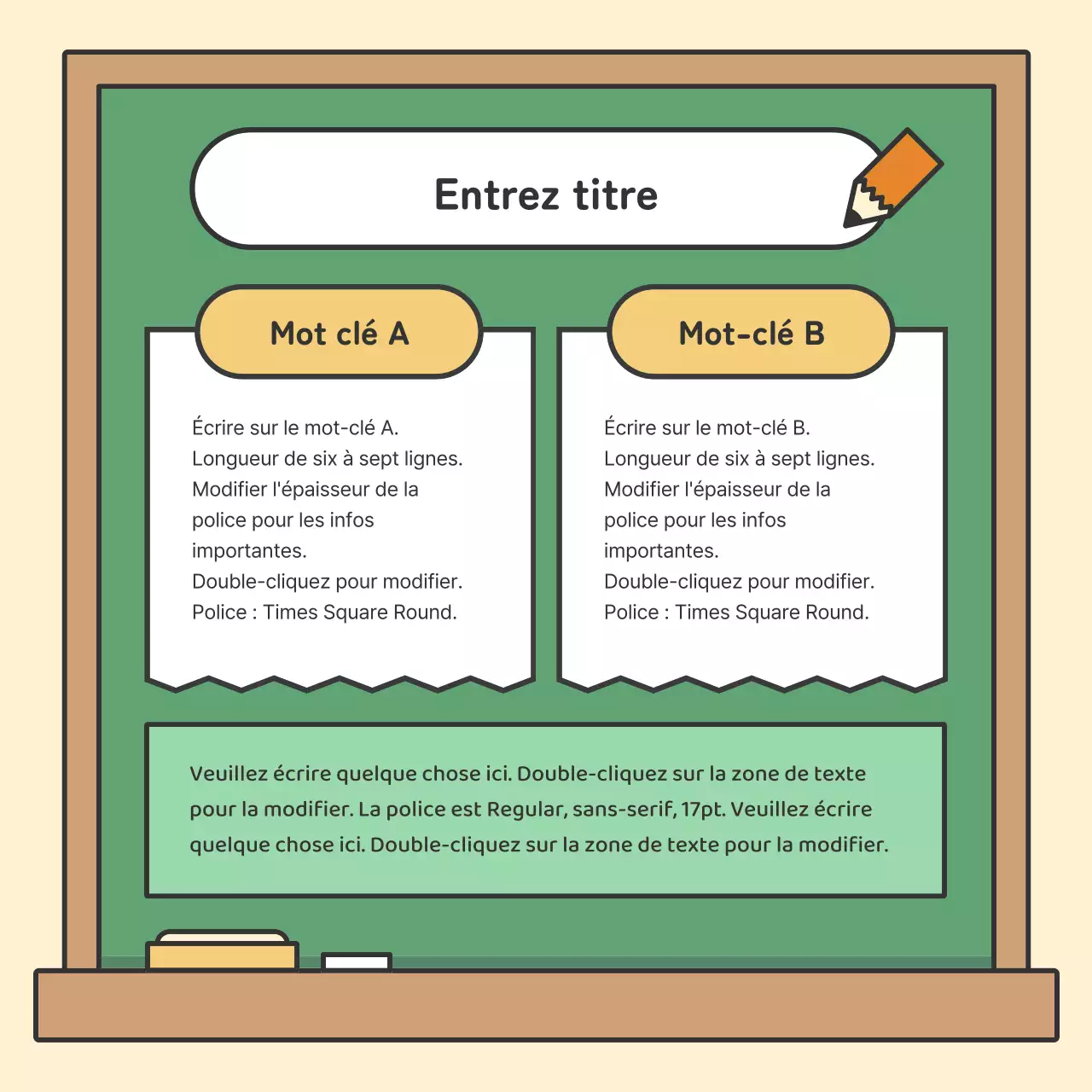 Cartes éducatives colorées et mignonnesNews