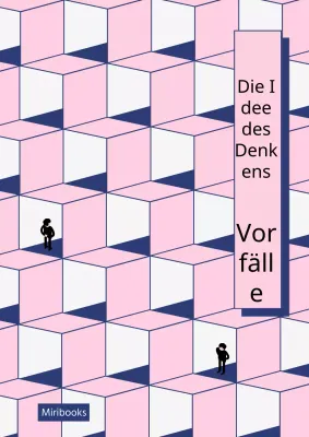 Rosa geometrisches Selbsthilfe-Buchcover