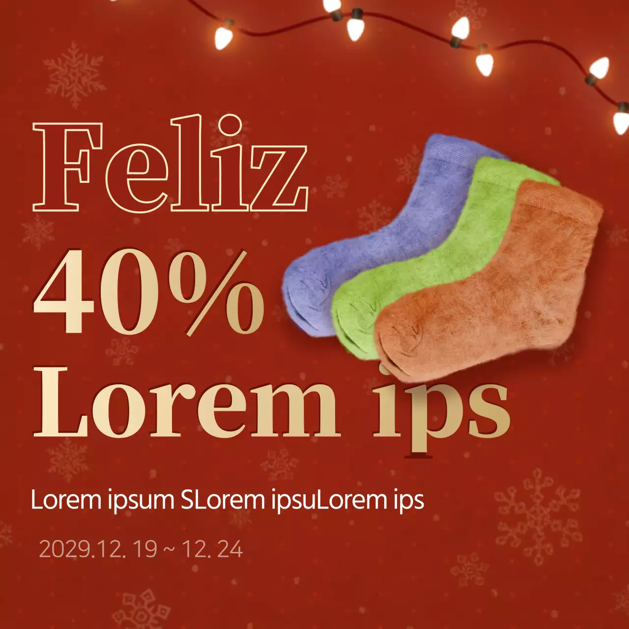 Rebajas de Navidad de Dark Red