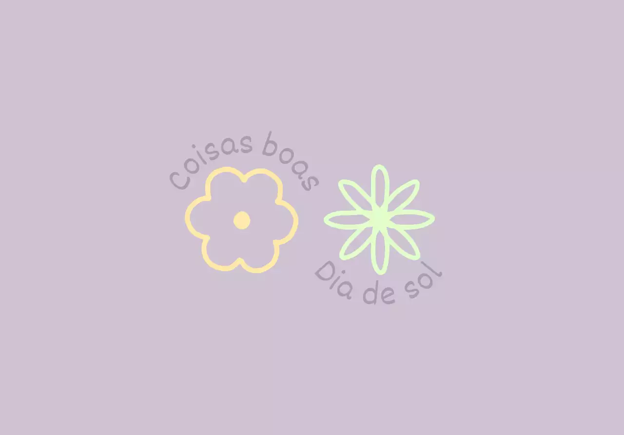 Envelope de toque ilustrado desenhado à mão com texto e ilustração floral