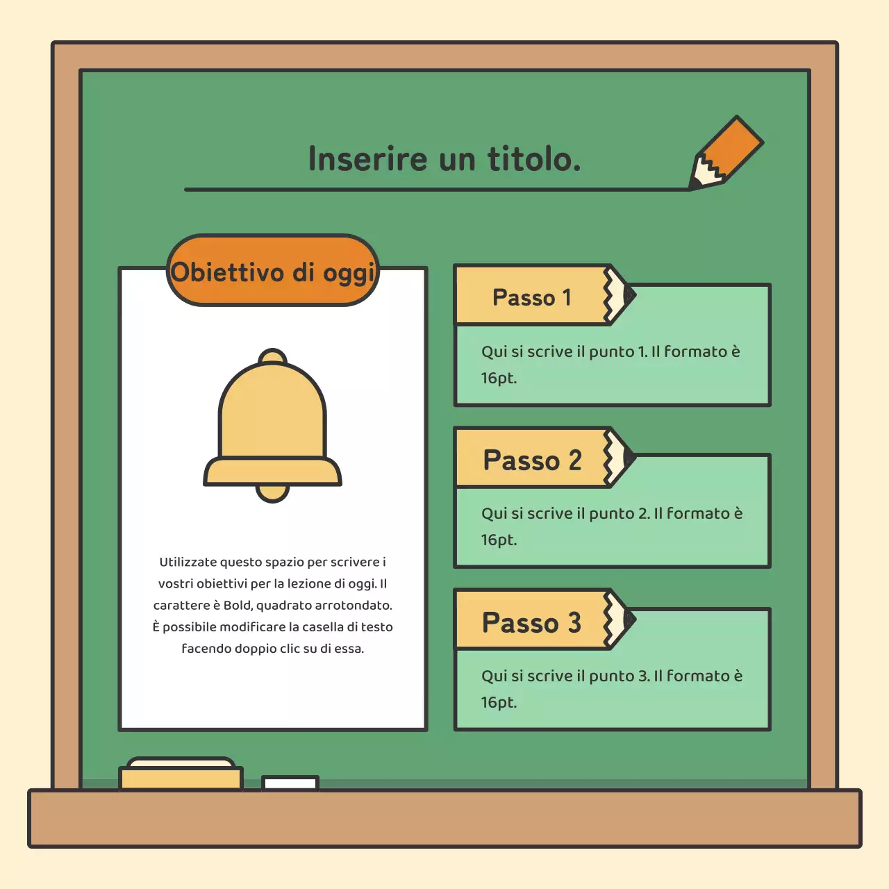 Schede didattiche colorate per la lavagnaNews