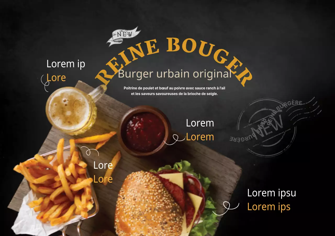 Hamburger de la Reine