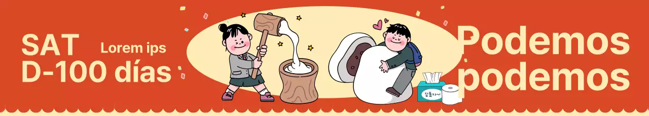 Lindo conceptual SATs back day cheer banner con fondo rojo