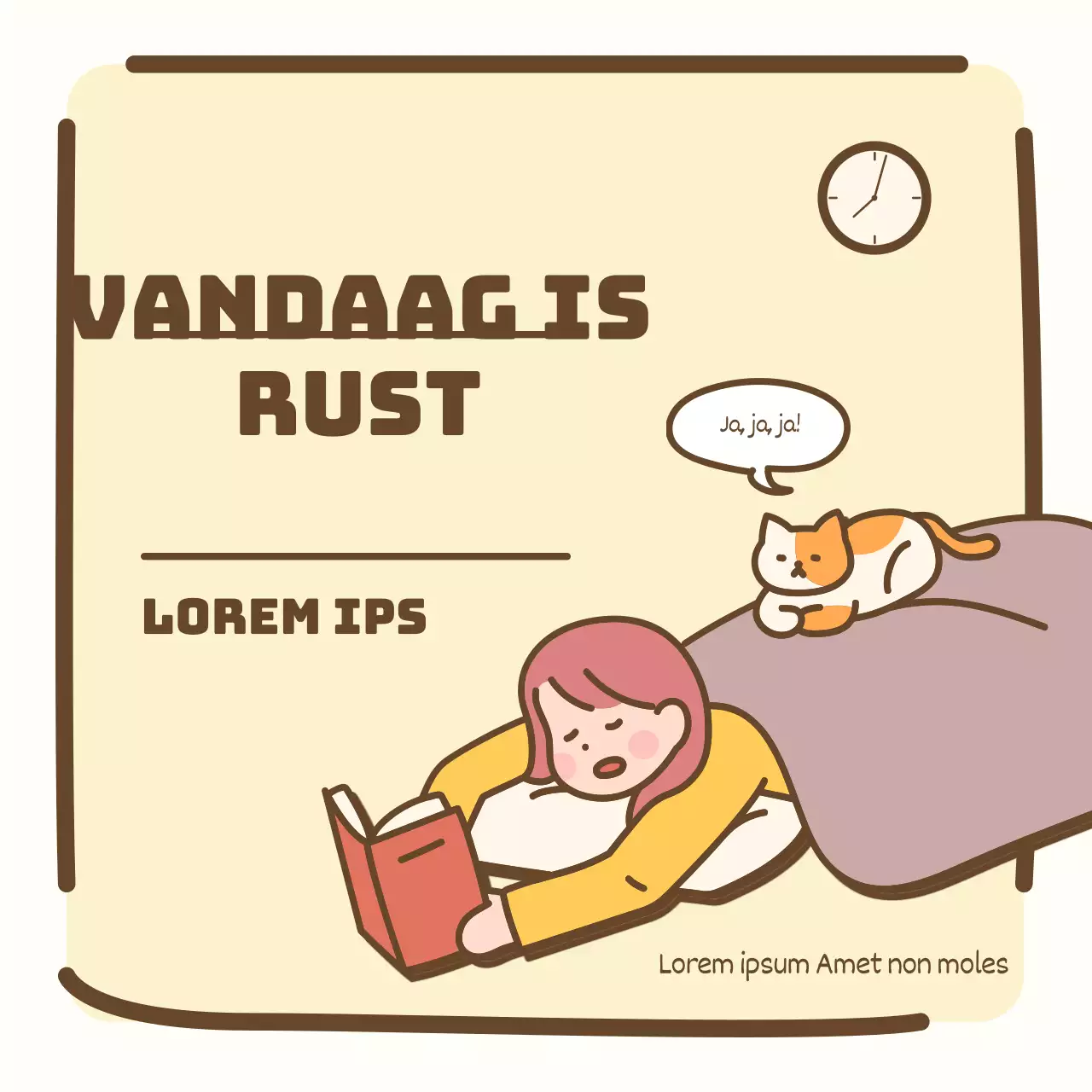 Mooie en warme werknemersvakantiekennis in pastelkleuren