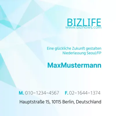 BIZLIFE Blau