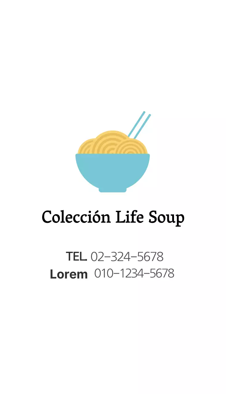 Colección Life Soup