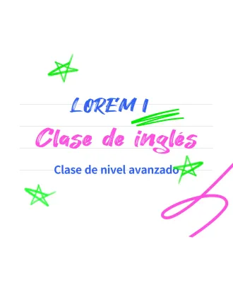 Una colorida y atractiva bolsa ecológica escolar inglesa azul y rosa