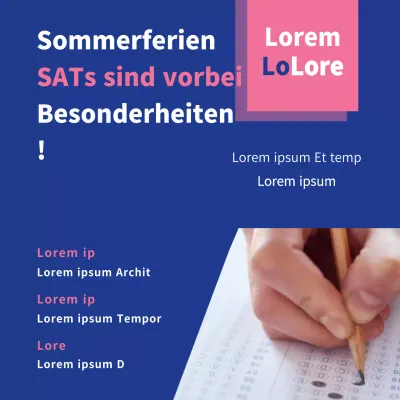 SAT-Specials in den Schulferien