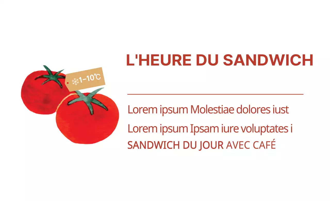 L'HEURE DU SANDWICH