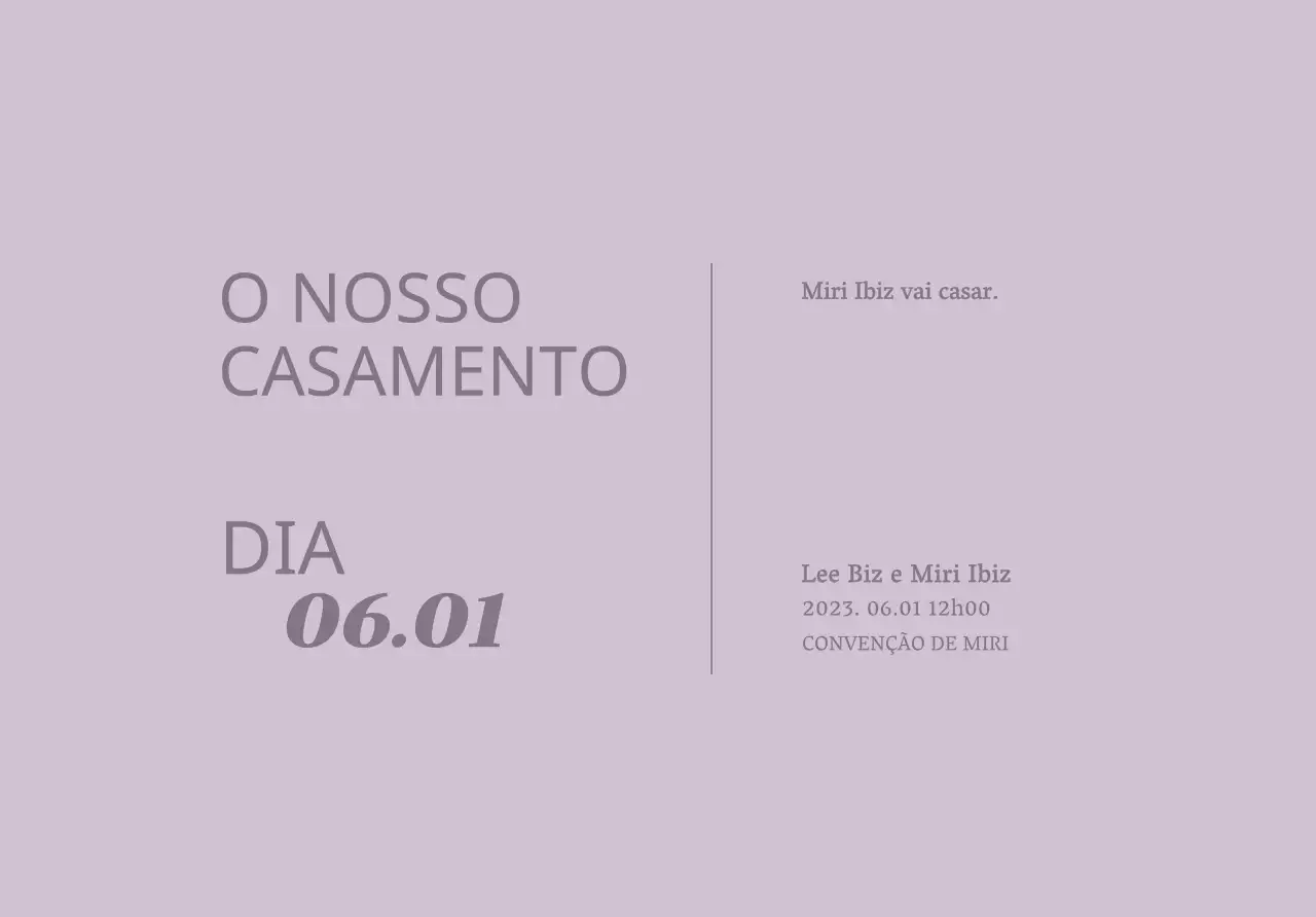 Envelope para postal de convite de casamento com texto relacionado com o casamento